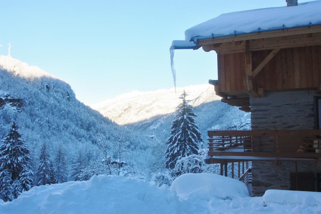 Ferienwohnung Ferme Saint-Aubin Sainte-Foy-Tarentaise Exterior foto