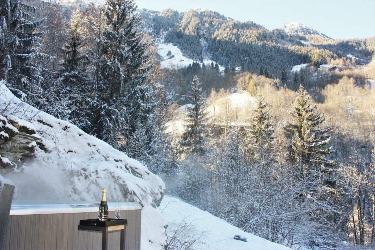 Ferienwohnung Ferme Saint-Aubin Sainte-Foy-Tarentaise Exterior foto