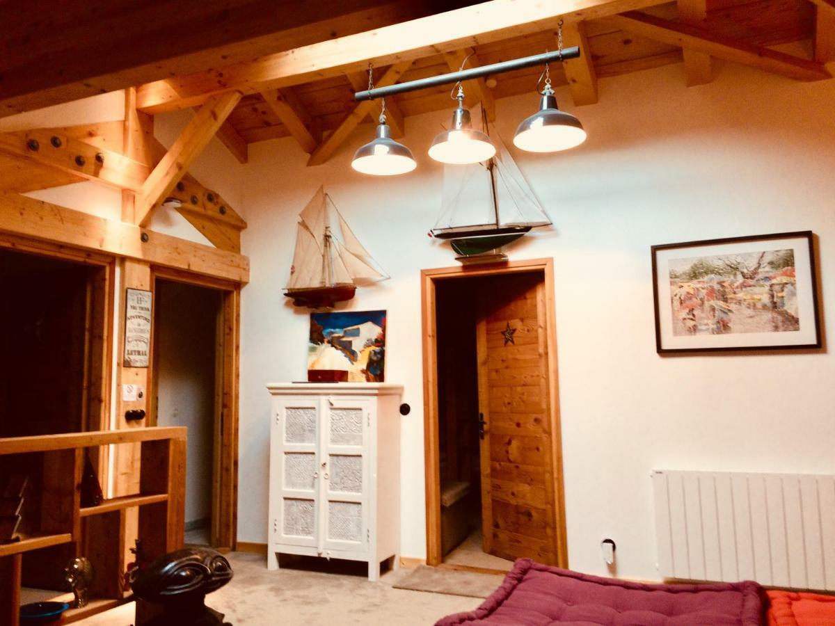 Ferienwohnung Ferme Saint-Aubin Sainte-Foy-Tarentaise Exterior foto